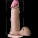 Фалоімітатор Doc Johnson The Realistic Cock 6 inch White – ULTRASKYN, Vack-U-Lock, діаметр 4,3 см