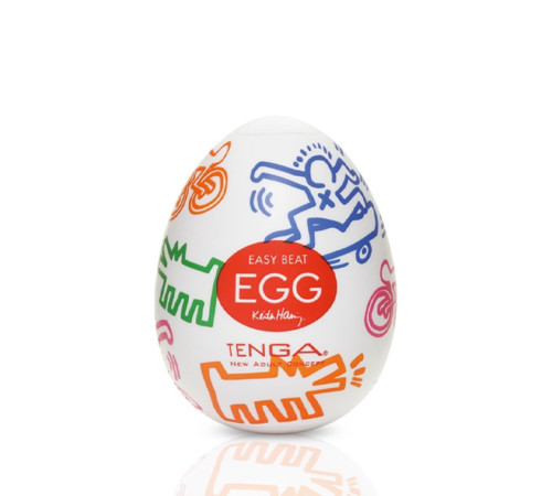 Мастурбатор-яйце Tenga Keith Haring Egg Street