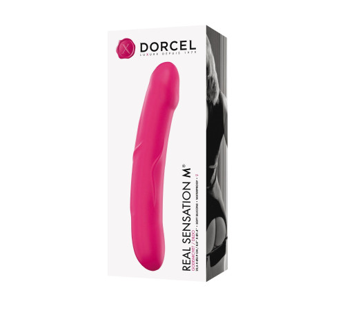 Ділдо Dorcel Real Sensation M Magenta, силікон