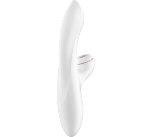 Вакуумний вібратор-кролик Satisfyer Pro Plus G-Spot Rabbit, перший кролик із вакуумом та вібрацією