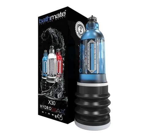 Гідропомпа Bathmate Hydromax 7 WideBoy Blue (X30) для члена довжиною від 12,5 до 18см, діам.до 5,5см