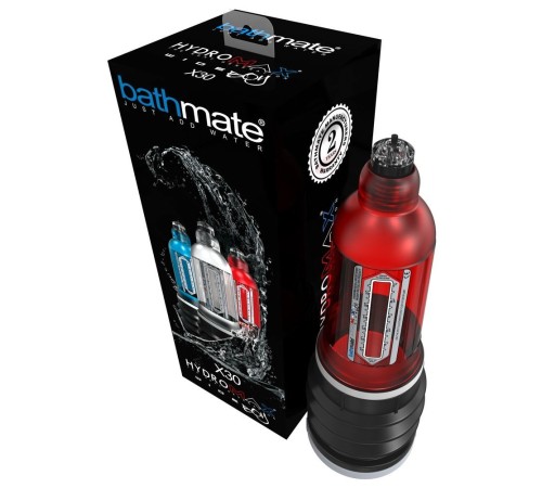 Гідропомпа Bathmate Hydromax 7 WideBoy Red (X30) для члена довжиною від 12,5 до 18 см, діаметр до 5,