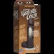 Фалоімітатор Doc Johnson The Realistic Cock 8 inch Black - ULTRASKYN, Vack-U-Lock, діаметр 5,1 см