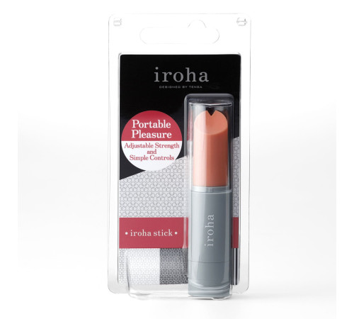 Вібратор-помада IROHA STICK Grey