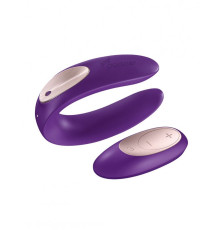 Вібратор для пар Satisfyer Double Plus Remote з пультом ДК та двома моторчиками