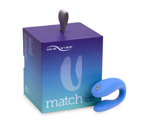 Вібратор для пар We-Vibe Match з пультом ДК