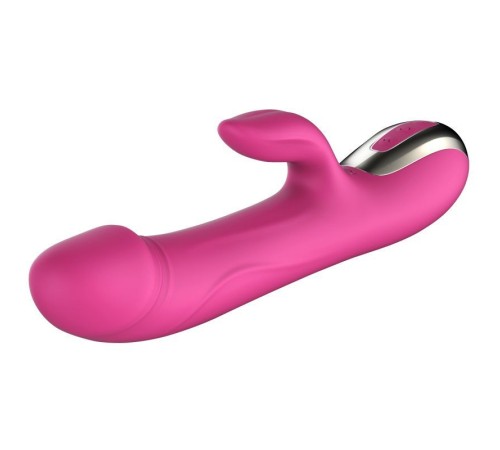 Вібратор-пульсатор Leten Automatical Thrusting Vibrator з підігрівом, що перезаряджається, 10 режимі