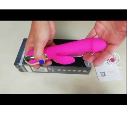 Вібратор-пульсатор Leten Automatical Thrusting Vibrator з підігрівом, що перезаряджається, 10 режимі