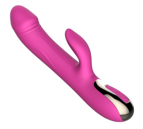 Вібратор-пульсатор Leten Automatical Thrusting Vibrator з підігрівом, що перезаряджається, 10 режимі