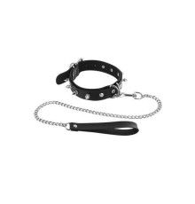 Нашийник з повідцем Fetish Tentation Spikes and Leash