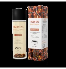 Масажна олія EXSENS Tiger Eye Macadamia (захист з тигровим оком) 100мл, натуральна