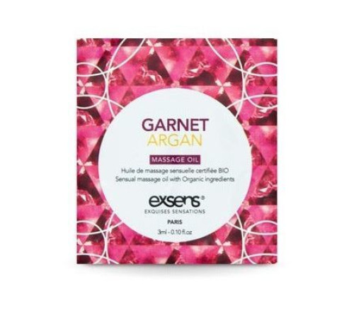 Пробник масажної олії EXSENS Garnet Argan 3мл