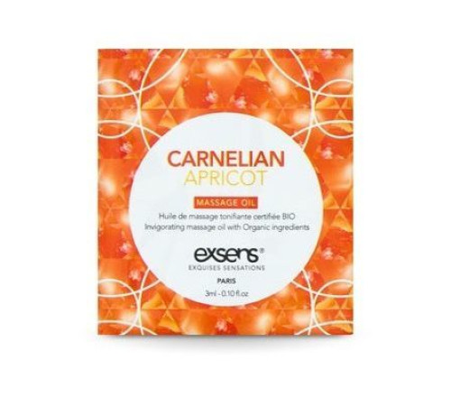 Пробник масажної олії EXSENS Carnelian Apricot 3мл