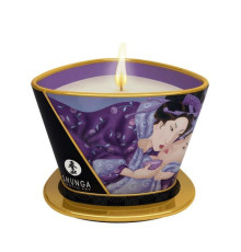 Масажна свічка Shunga Massage Candle – Exotic Fruits (170 мл) з афродизіаками