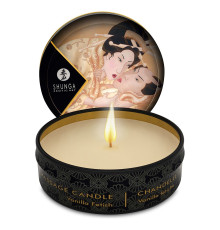 Масажна свічка Shunga Mini Massage Candle – Vanilla Fetish (30 мл) з афродизіаками