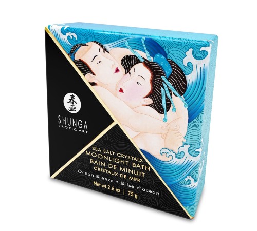 Сіль для ванни Shunga Moonlight Bath – Ocean Breeze (75 гр), сіль Мертвого моря, ароматичні олії