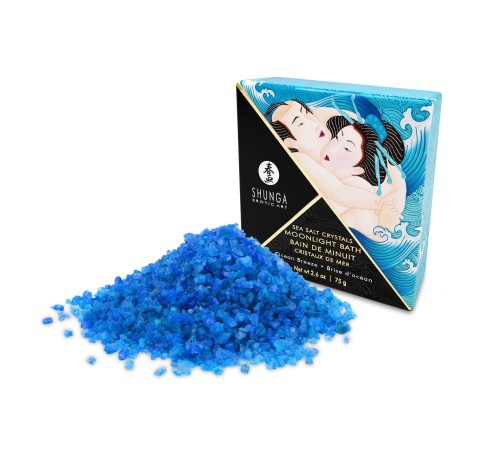 Сіль для ванни Shunga Moonlight Bath – Ocean Breeze (75 гр), сіль Мертвого моря, ароматичні олії