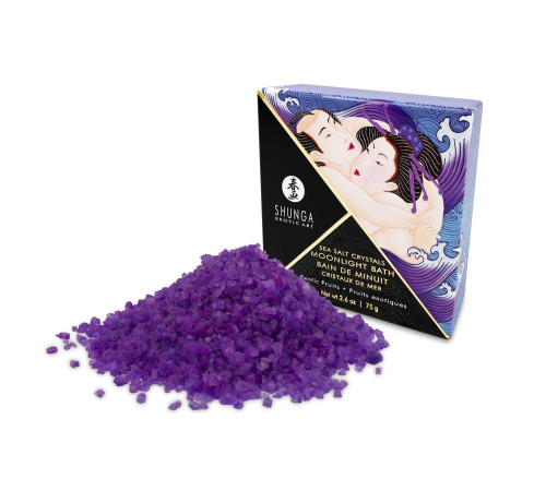 Сіль для ванни Shunga Moonlight Bath – Exotic Fruits (75 гр), сіль Мертвого моря, ароматичні олії