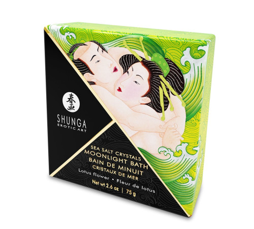 Сіль для ванни Shunga Moonlight Bath – Lotus Flower (75 гр), сіль Мертвого моря, ароматичні олії