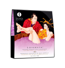 Гель для ванни Shunga LOVEBATH – Sensual Lotus 575 г, робить воду ароматним желе зі SPA-ефектом