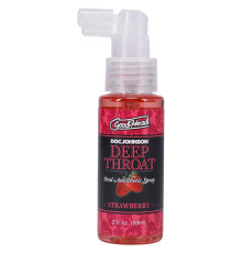 Спрей для мінету Doc Johnson GoodHead DeepThroat Spray - Sweet Strawberry 59 мл для глибокого мінету