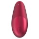 Вакуумний кліторальний стимулятор Womanizer Liberty Red, магнітна кришка, 2 насадки