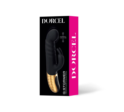 Вібратор Dorcel G-STORMER зі зворотно-поступальним рухом головки, стимуляція точки G