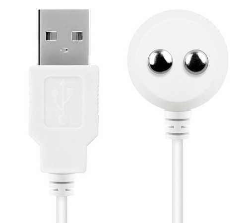 Зарядка (запасний кабель) для іграшок Satisfyer USB charging cable White