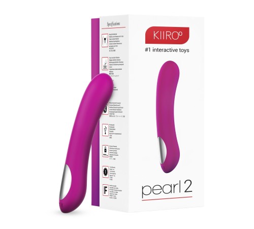 Інтерактивний вібростимулятор точки G Kiiroo Pearl 2 Purple