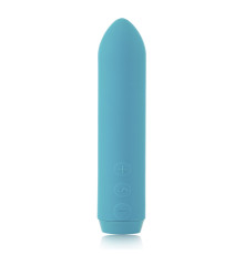 Мінівібратор Je Joue - Classic Bullet Vibrator Teal з глибокою вібрацією і фіксацією на палець