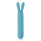 Вібратор з вушками Je Joue - Rabbit Bullet Vibrator Teal, глибока вібрація