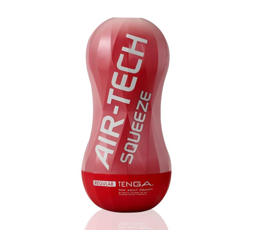 Мастурбатор Tenga Air-Tech Squeeze Regular, стисливий корпус, щільніший вхід