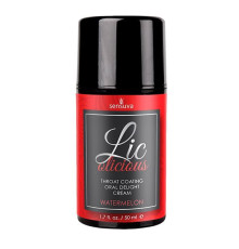 Гель для мінету Sensuva Lic-o-licious Watermelon (50 мл), оліїстий, без цукру