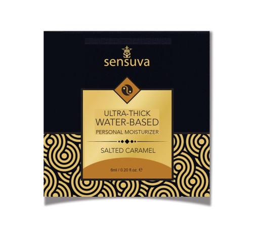 Пробник Sensuva - Ultra–Thick Water-Based Salted Caramel (6 мл)