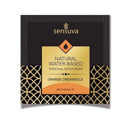 Пробник Sensuva - Natural Water-Based Orange Creamsicle (6 мл)