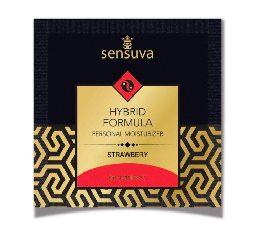 Пробник Sensuva - Hybrid Formula Strawberry (6 мл)