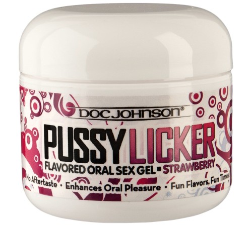 Смачний гель для кунілінгусу Doc Johnson Pussy Licker Strawberry (56 г)