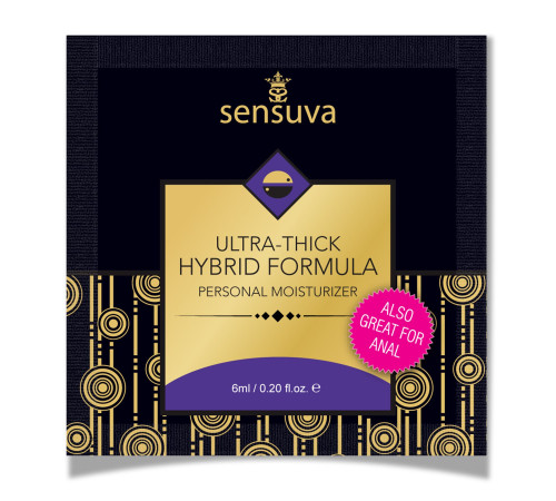 Пробник густої змазки Sensuva - Ultra-Thick Hybrid Formula (6 мл)