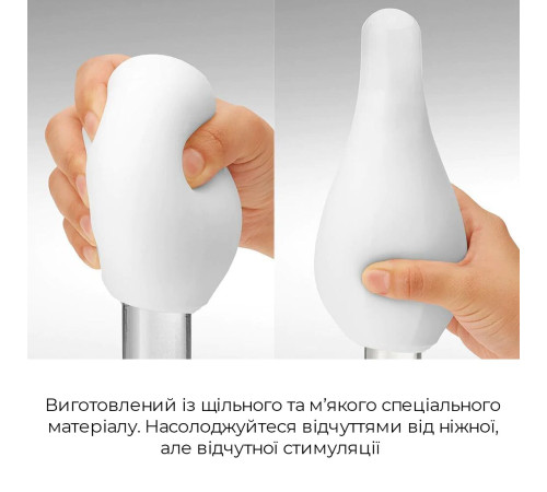 Мастурбатор Tenga Geo Aqua, новий матеріал, ніжні хвилі, новий ступінь розвитку Tenga Egg