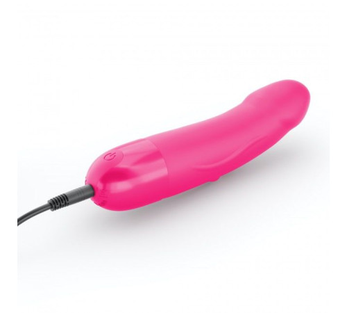 Вібратор Dorcel Real Vibration S Magenta 2.0, діаметр 3,7см, перезаряджається, для точки G