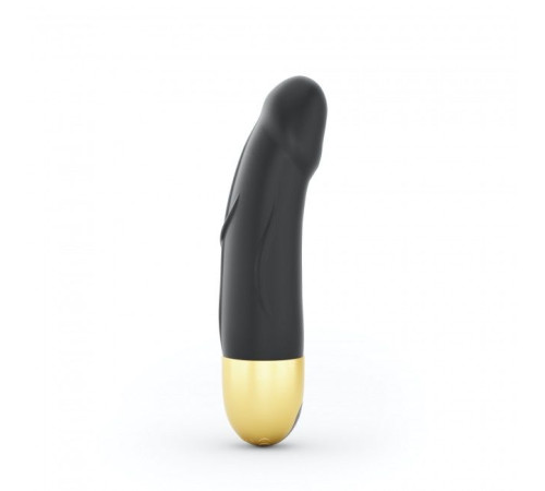 Вібратор Dorcel Real Vibration S Gold 2.0, діаметр 3,7см, перезаряджуваний, для точки G