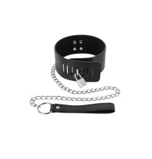 Нашийник з повідцем Fetish Tentation Padlock and Leash