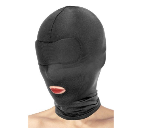 Капюшон для БДСМ з відкритим ротом Fetish Tentation Open Mouth Hood