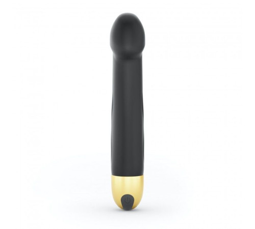 Вібратор Dorcel Real Vibration M Gold 2.0, діаметр 3,7см, перезаряджається, для точки G