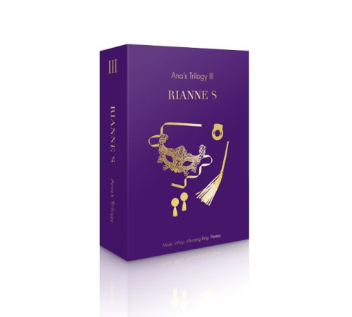 Романтичний подарунковий набір RIANNE S Ana's Trilogy Set III: ерекційне кільце, ажурна маска