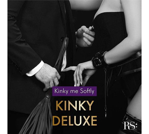 Подарунковий набір для BDSM RIANNE S — Kinky Me Softly Black: 8 предметів для задоволення