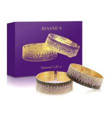 Лакшері наручники-браслети з кристалами Rianne S: Diamond Cuffs, подарункове паковання