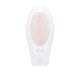 Смартвібратор для пар Satisfyer Double Joy White із широким кліторальним стимулятором