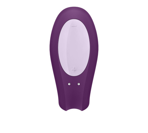 Смарт-вібратор для пар Satisfyer Double Joy Violet із широким кліторальним стимулятором