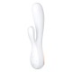 Смарт вібратор-кролик Satisfyer Mono Flex White, 2 мотори, керування через інтернет